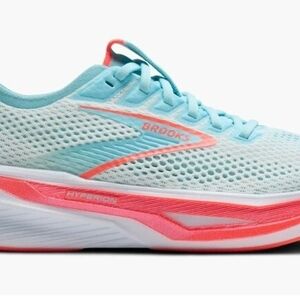Brooks Women's Athletic Shoes - Light Blue and Bright Pink
